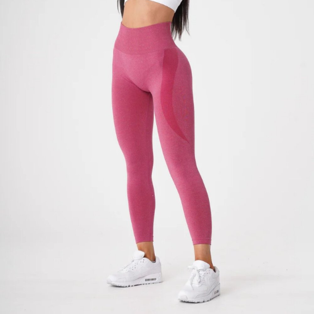 NVGTN Crimson Contour Seamless Leggings